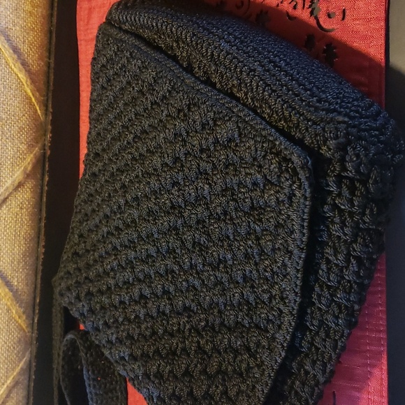 The Sak Original Black Crochet Shoulder Bag - Picture 4 of 14
